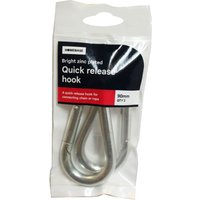 Quick Release Hook - 90mm - 2 Pack
Quick Release Hook - 90mm - 2 Pack