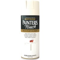Rust-Oleum Satin Spray Paint - Heirloom White - 400ml
Rust-Oleum Satin Spray Paint - Heirloom White - 400ml