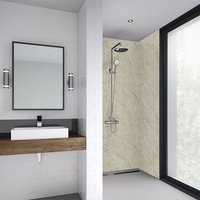 Wetwall Statuario Grey 2 Sided Kit - Laminate
Wetwall Statuario Grey 2 Sided Kit - Laminate