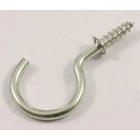 Round Cup Hook - Zinc Plated - 25mm - 4 Pack
Round Cup Hook - Zinc Plated - 25mm - 4 Pack