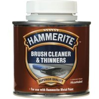 Hammerite Brush Cleaner & Thinner - 250ml
Hammerite Brush Cleaner & Thinner - 250ml