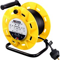 Masterplug 4 Socket Cable Reel 50m Yellow/Black
Masterplug 4 Socket Cable Reel 50m Yellow/Black