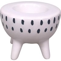 Tealight Holder - White with Black Dots
Tealight Holder - White with Black Dots