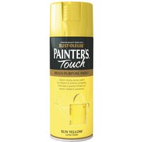 Rust-Oleum Gloss Spray Paint - Sun Yellow - 400ml
Rust-Oleum Gloss Spray Paint - Sun Yellow - 400ml
