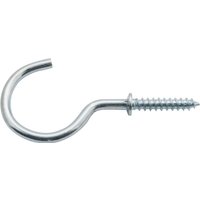 Round Cup Hook - Zinc Plated - 38mm - 3 Pack
Round Cup Hook - Zinc Plated - 38mm - 3 Pack