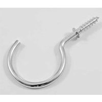 Round Cup Hook - Zinc Plated - 50mm - 3 Pack
Round Cup Hook - Zinc Plated - 50mm - 3 Pack