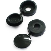 Hinged 12mm Screw Cover Caps - Black - 48 Pack
Hinged 12mm Screw Cover Caps - Black - 48 Pack