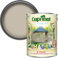 Cuprinol Garden Shades Paint Natural Stone - 5L
Cuprinol Garden Shades Paint Natural Stone - 5L