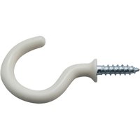 Round Cup Hook - White - 25 Pack
Round Cup Hook - White - 25 Pack