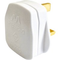 Masterplug 13A Rewirable Plug Socket White 4 Pack
Masterplug 13A Rewirable Plug Socket White 4 Pack