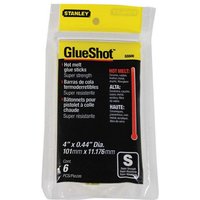 Stanley Super Strength Glue Sticks - 11.3mm/4in - 6 Pack
Stanley Super Strength Glue Sticks - 11.3mm/4in - 6 Pack