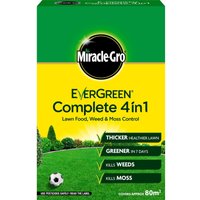 Miracle-Gro EverGreen Complete 4-in-1 Lawn Food, Weed & Moss Killer - 80m2
Miracle-Gro EverGreen Complete 4-in-1 Lawn Food, Weed & Moss Killer - 80m2