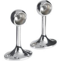Deluxe End Brackets - Chrome Plated - 19mm
Deluxe End Brackets - Chrome Plated - 19mm