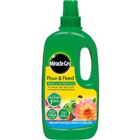 Miracle-Gro Pour & Feed Ready To Use Plant Food - 1L 
Miracle-Gro Pour & Feed Ready To Use Plant Food - 1L