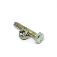 Pinnacle High Tensile Bolts and Nuts - 6 x 50mm - 3 Pack
Pinnacle High Tensile Bolts and Nuts - 6 x 50mm - 3 Pack