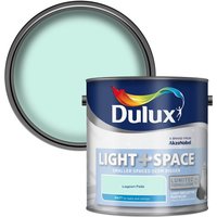 Dulux Light & Space Lagoon Falls - Matt Emulsion Paint - 2.5L 
Dulux Light & Space Lagoon Falls - Matt Emulsion Paint - 2.5L