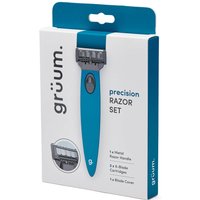 grüum Precision Razor Set - Ocean Blue
grüum Precision Razor Set - Ocean Blue
