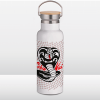 Cobra Kai Portable Insulated Water Bottle - White
Cobra Kai Portable Insulated Water Bottle - White