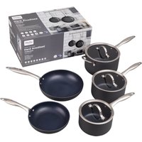 Denby Anodised 5 Piece Saucepan Set
Denby Anodised 5 Piece Saucepan Set