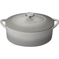 Denby Cast Iron Oval Casserole - 28cm - Natural Canvas 
Denby Cast Iron Oval Casserole - 28cm - Natural Canvas