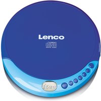 Lenco CD-011 Portable CD Player - Blue
Lenco CD-011 Portable CD Player - Blue