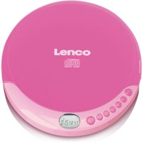 Lenco CD-011 Portable CD Player - Pink
Lenco CD-011 Portable CD Player - Pink