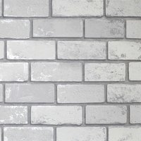 Metallic Brick White Artistick Wallpaper
Metallic Brick White Artistick Wallpaper