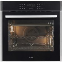CDA SL400SS Built-in Multifunction Single Electric Oven with Steam Clean - 13 Function - Stainless Steel