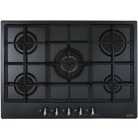 CDA HG7251BL 5 Burner Gas Hob with Front Controls - 70cm - Black
CDA HG7251BL 5 Burner Gas Hob with Front Controls - 70cm - Black