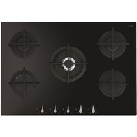 CDA HVG781BL 5 Burner Gas On Glass Hob - 75cm - Black
CDA HVG781BL 5 Burner Gas On Glass Hob - 75cm - Black