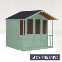 Country Living Flintham 7 x 7 Traditional Summerhouse Painted + Installation - Aurora Green
Country Living Flintham 7 x 7 Traditional Summerhouse Painted + Installation - Aurora Green