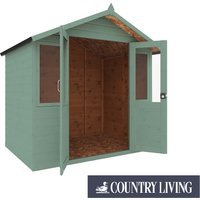 Country Living Flintham 7 x 5 Traditional Summerhouse Painted + Installation - Aurora Green
Country Living Flintham 7 x 5 Traditional Summerhouse Painted + Installation - Aurora Green