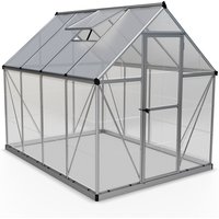 Palram - Canopia Hybrid 6x8ft Greenhouse - Silver
Palram - Canopia Hybrid 6x8ft Greenhouse - Silver