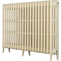 Arroll 4 Column Cast Iron Radiator 1234 X 760 - Cream