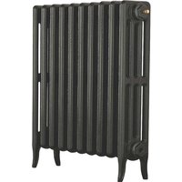 Arroll 4 Column Cast Iron Radiator 754 X 660 - Pewter 
Arroll 4 Column Cast Iron Radiator 754 X 660 - Pewter
