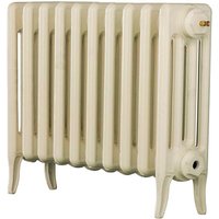Arroll 4 Column Cast Iron Radiator 754 X 460 - Cream