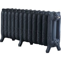 Arroll Cast Iron Radiator 1006 X 480 - Black