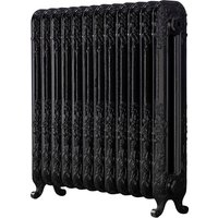 Arroll Cast Iron Radiator 814 X 795 - Black