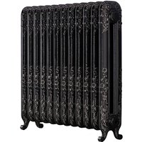 Arroll Cast Iron Radiator 814 X 795 - Silver Highlight