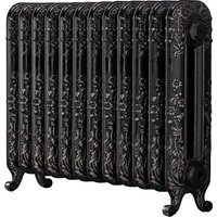 Arroll Cast Iron Radiator 814 X 600 - Silver Highlight