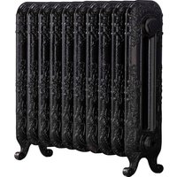 Arroll Cast Iron Radiator 684 X 600 - Black