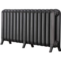 Arroll Cast Iron Radiator 1174 X 550 - Cast Grey