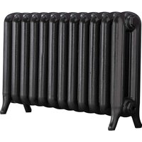 Arroll Cast Iron Radiator 946 X 550 - Pewter