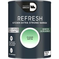 Maison Deco Refresh Kitchen Extra Strong Varnish Clear 750ml
Maison Deco Refresh Kitchen Extra Strong Varnish Clear 750ml