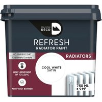 Maison Deco Refresh Radiator Paint Cool White 750ml
Maison Deco Refresh Radiator Paint Cool White 750ml