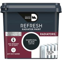 Maison Deco Refresh Radiator Paint Charcoal Black 750ml
Maison Deco Refresh Radiator Paint Charcoal Black 750ml