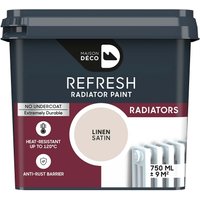 Maison Deco Refresh Radiator Paint Linen 750ml
Maison Deco Refresh Radiator Paint Linen 750ml