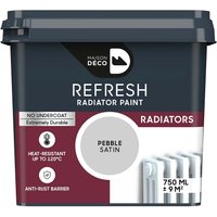 Maison Deco Refresh Radiator Paint Pebble 750ml
Maison Deco Refresh Radiator Paint Pebble 750ml