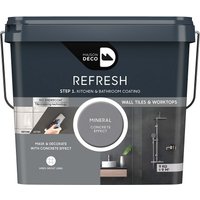 Maison Deco Refresh Kitchen & Bathroom Coating Mineral Concrete Effect 9Kg
Maison Deco Refresh Kitchen & Bathroom Coating Mineral Concrete Effect 9Kg