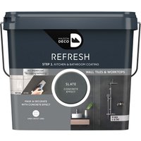 Maison Deco Refresh Kitchen & Bathroom Coating Slate Concrete Effect 9Kg
Maison Deco Refresh Kitchen & Bathroom Coating Slate Concrete Effect 9Kg